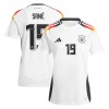 Camisola Alemanha Sane 19 Mulher Equipamento 1ª Euro 2024